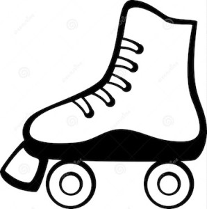 roller skate clip art
